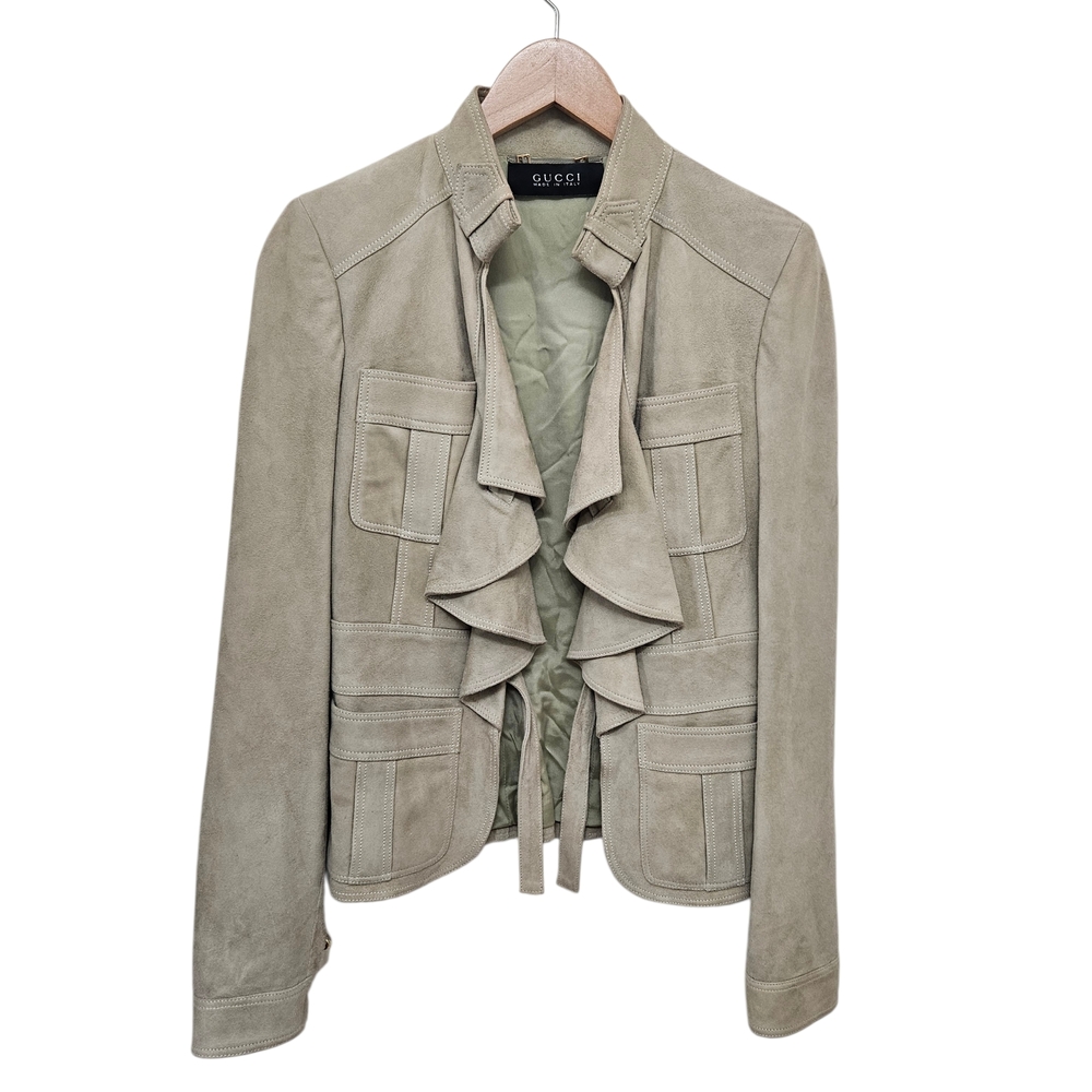 Gucci Ruffled Jacket